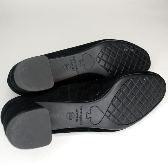 KATE SPADE NEW YORK Beverly Pump Shoes Block Heel Round Toe US 6.5 - Picture 7 of 8